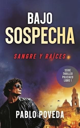 Bajo Sospecha: Sangre y Raíces (Serie Portada del libro Bajo Sospecha Thriller Policíaco n.º 1) de Pablo Poveda