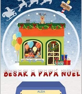 Diciembre 2024 - Besar a Papá Noel de Alba M. Hernandez - Romántica